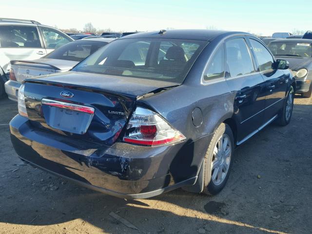 1FAHP25W28G169226 - 2008 FORD TAURUS LIM BLACK photo 4