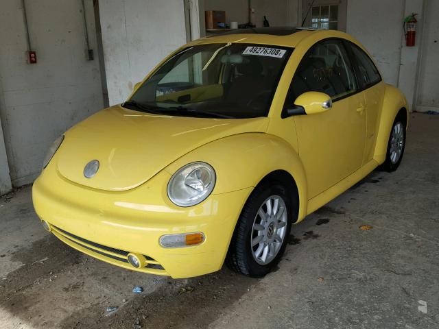 3VWCR31C25M406148 - 2005 VOLKSWAGEN NEW BEETLE 黄色 照片 2
