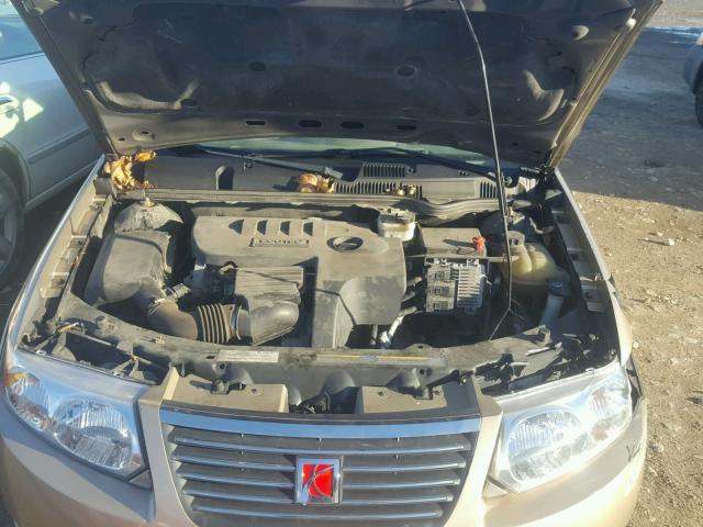 1G8AZ55F27Z134108 - 2007 SATURN ION LEVEL GOLD photo 7