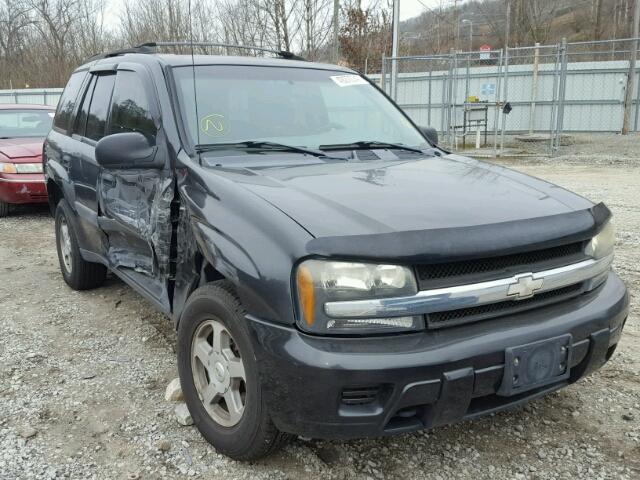 1GNDT13S442314683 - 2004 CHEVROLET TRAILBLAZE GRAY photo 1