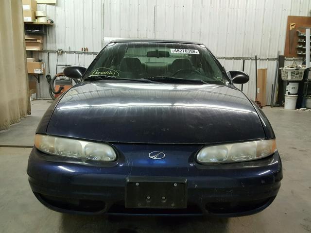 1G3NK52F44C165147 - 2004 OLDSMOBILE ALERO GX BLUE photo 9