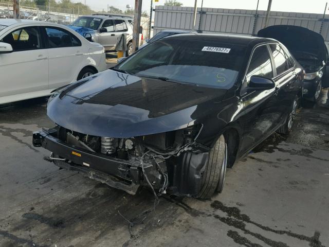 4T1BF1FK3FU878332 - 2015 TOYOTA CAMRY LE BLACK photo 2