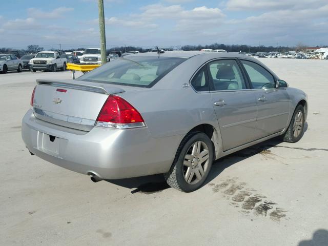 2G1WC581969177004 - 2006 CHEVROLET IMPALA LT SILVER photo 4