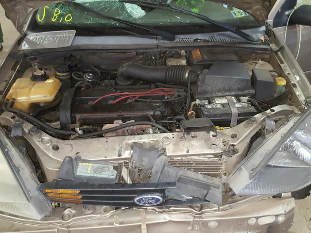 1FAFP34333W128638 - 2003 FORD FOCUS SE C GOLD photo 7