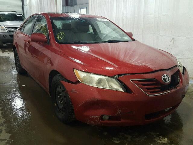 4T1BE46K27U032277 - 2007 TOYOTA CAMRY NEW RED photo 1