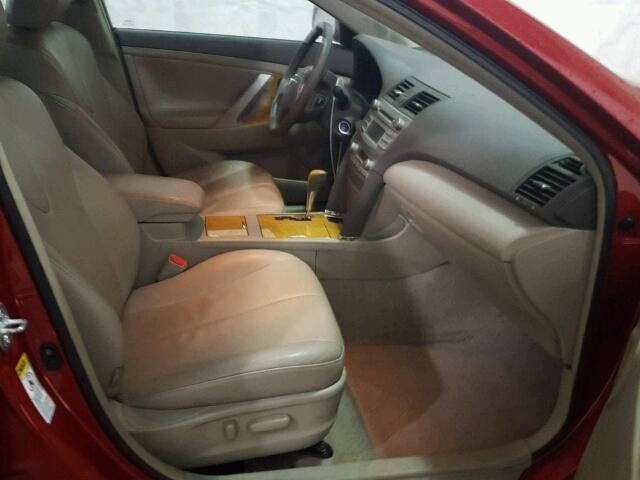 4T1BE46K27U032277 - 2007 TOYOTA CAMRY NEW RED photo 5