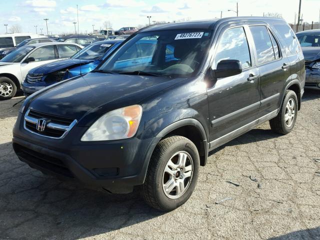 SHSRD78843U105895 - 2003 HONDA CR-V EX შავი ფოტო 2