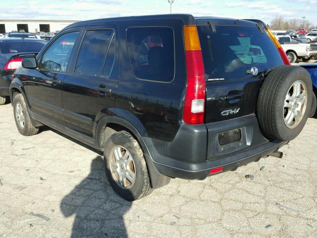 SHSRD78843U105895 - 2003 HONDA CR-V EX BLACK photo 3