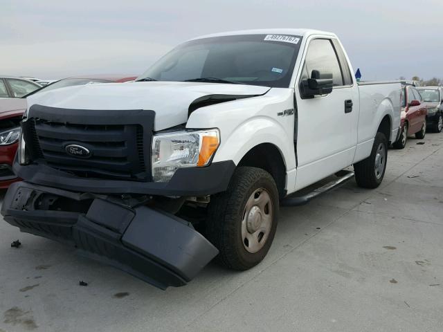 1FTRF12W99KC89569 - 2009 FORD F150 أبيض صورة 2