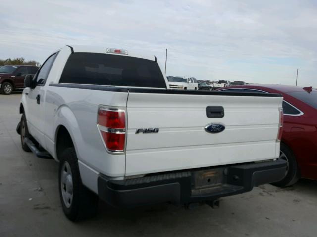 1FTRF12W99KC89569 - 2009 FORD F150 WHITE photo 3