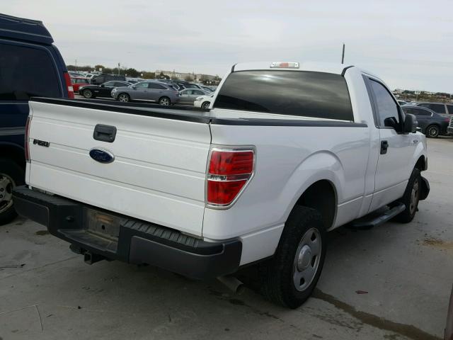 1FTRF12W99KC89569 - 2009 FORD F150 WHITE photo 4