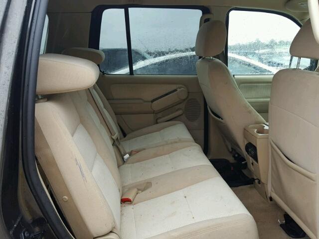 1FMEU63E36UA31325 - 2006 FORD EXPLORER X BROWN photo 6