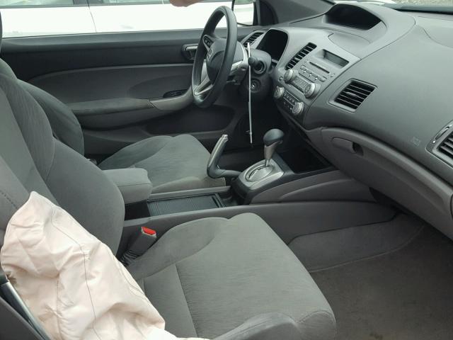 2HGFG12878H506965 - 2008 HONDA CIVIC EX GRAY photo 5