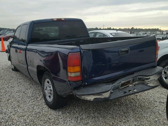 1GCEC19VX1Z297177 - 2001 CHEVROLET SILVERADO BLUE photo 3