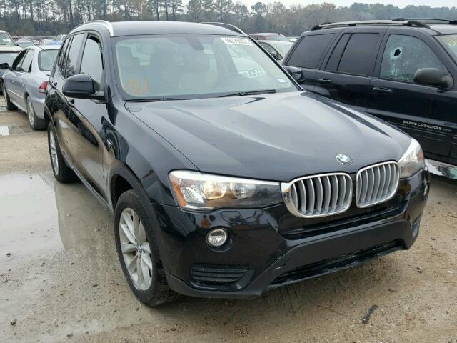 5UXWX9C57G0D66826 - 2016 BMW X3 XDRIVE2 BLACK photo 1