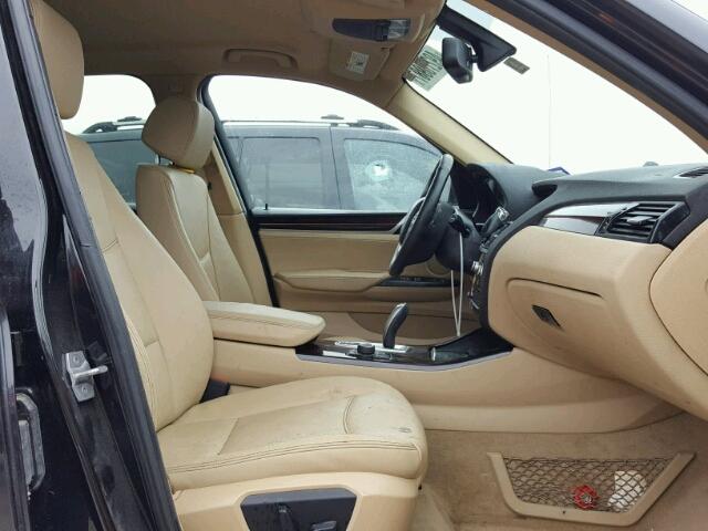 5UXWX9C57G0D66826 - 2016 BMW X3 XDRIVE2 BLACK photo 5