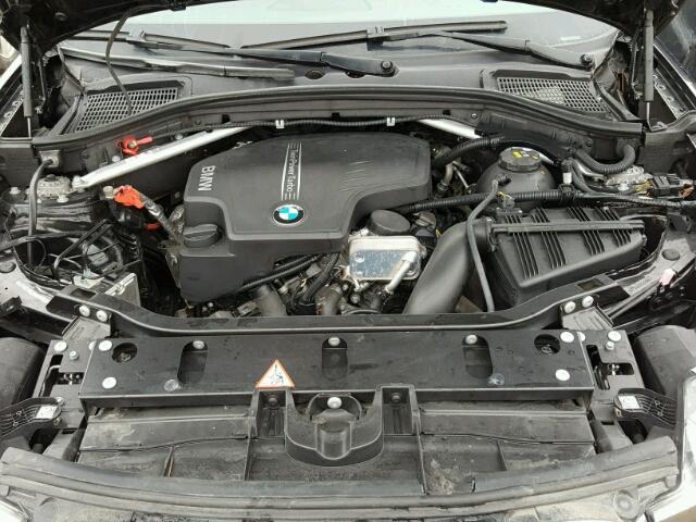 5UXWX9C57G0D66826 - 2016 BMW X3 XDRIVE2 BLACK photo 7