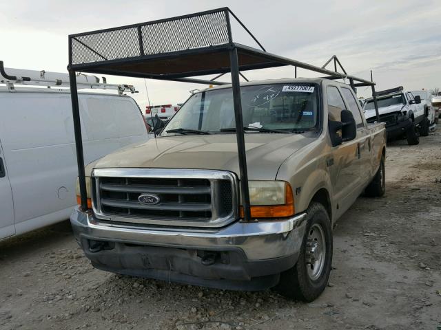 3FTNW20S01MA43401 - 2001 FORD F250 SUPER GOLD photo 2