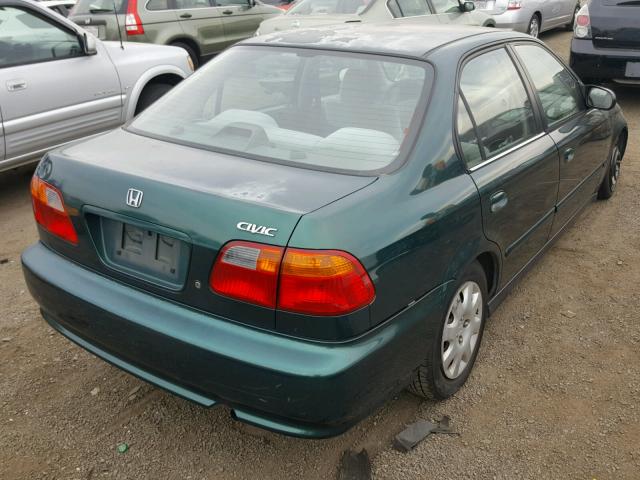2HGEJ6616YH597377 - 2000 HONDA CIVIC BASE Yaşıl foto 4
