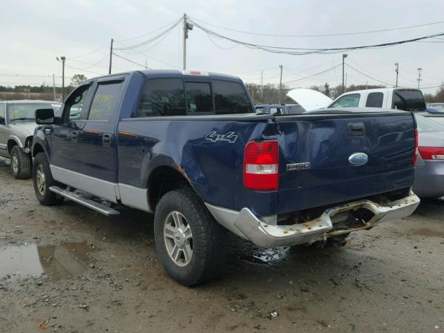 1FTPW14567FB02306 - 2007 FORD F150 SUPER BLUE photo 3