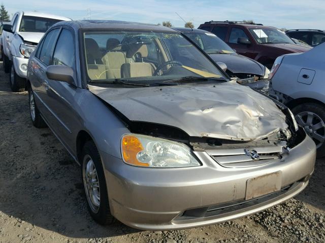 2HGES25753H569154 - 2003 HONDA CIVIC EX TAN photo 1