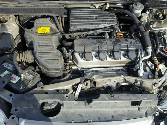 2HGES25753H569154 - 2003 HONDA CIVIC EX TAN photo 7