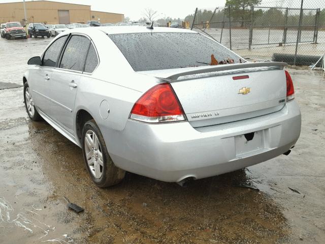 2G1WB5E33C1128741 - 2012 CHEVROLET IMPALA LT SILVER photo 3