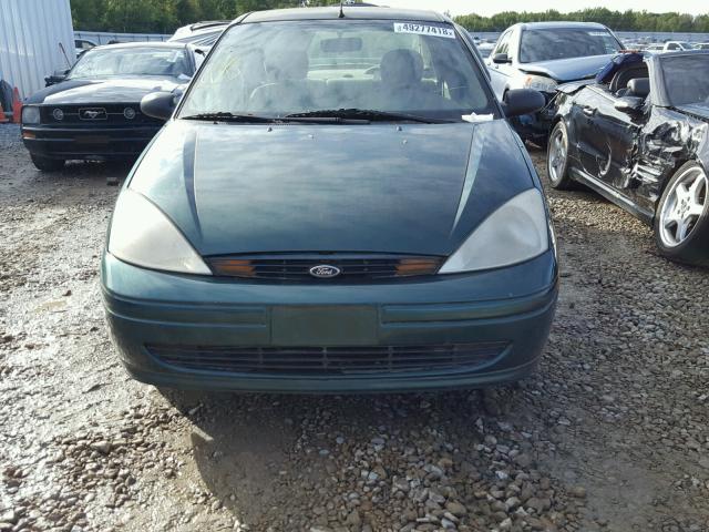 1FAFP3835YW265906 - 2000 FORD FOCUS ZTS GREEN photo 9