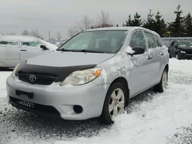 2T1KR32E07C628195 - 2007 TOYOTA COROLLA MA SILVER photo 2