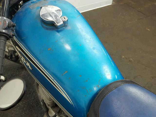 CB3602221338 - 1976 HONDA CB360 BLUE photo 18