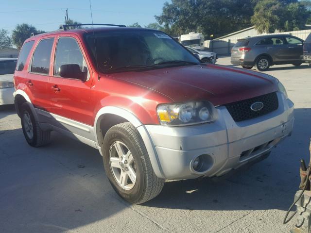 1FMCU95H96KA13813 - 2006 FORD ESCAPE HEV RED photo 1