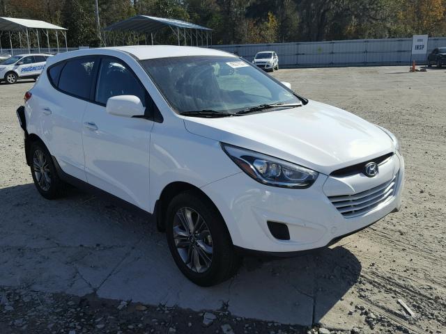 KM8JT3AF9FU013200 - 2015 HYUNDAI TUCSON GLS WHITE photo 1