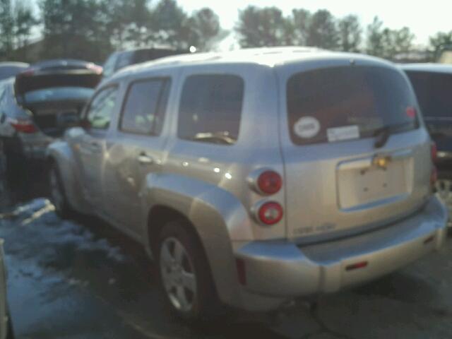 3GNDA13D47S605216 - 2007 CHEVROLET HHR LS SILVER photo 3