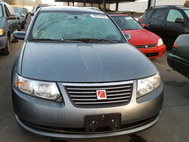 1G8AJ55F97Z141595 - 2007 SATURN ION LEVEL CHARCOAL photo 9