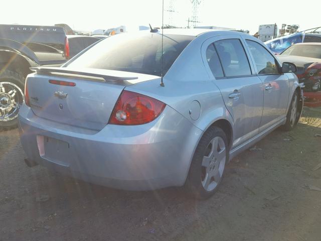 1G1AF5F51A7134939 - 2010 CHEVROLET COBALT 2LT SILVER photo 4