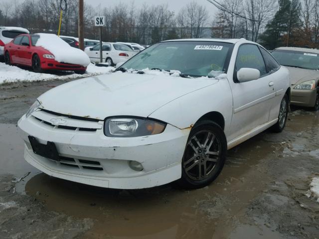 1G1JH12F937251561 - 2003 CHEVROLET CAVALIER L WHITE photo 2