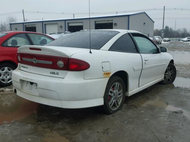 1G1JH12F937251561 - 2003 CHEVROLET CAVALIER L WHITE photo 4