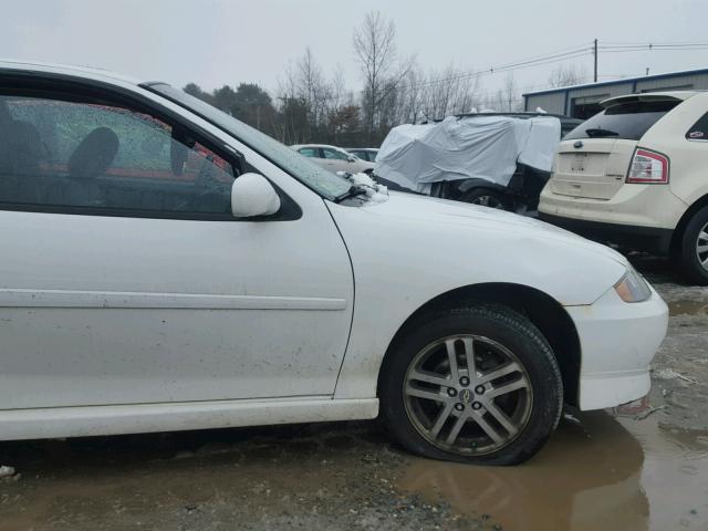 1G1JH12F937251561 - 2003 CHEVROLET CAVALIER L WHITE photo 9