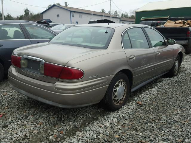 1G4HR54K31U201608 - 2001 BUICK LESABRE LI GOLD photo 4