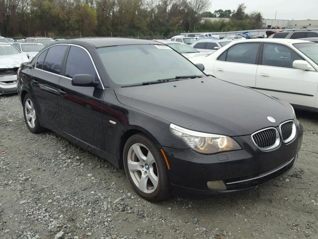 WBANW13538CZ76041 - 2008 BMW 535 I BLACK photo 1