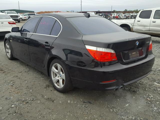 WBANW13538CZ76041 - 2008 BMW 535 I BLACK photo 3