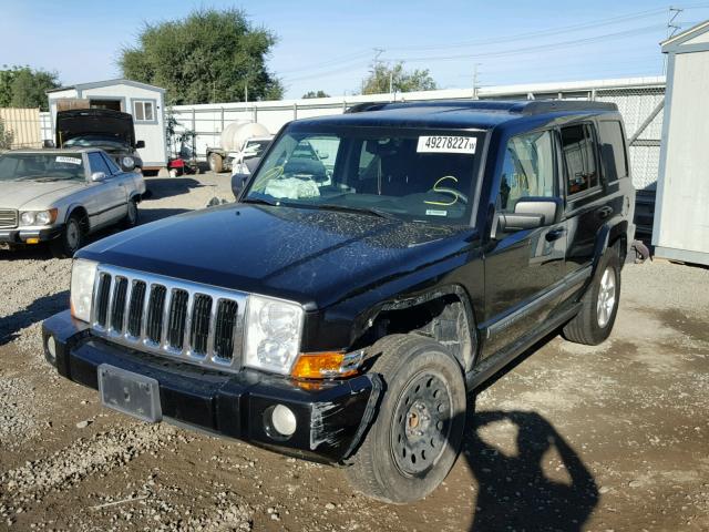 1J8HH48K68C115519 - 2008 JEEP COMMANDER შავი ფოტო 2