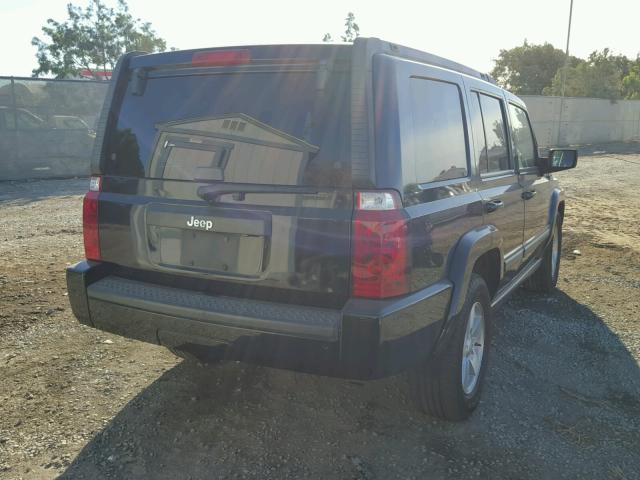1J8HH48K68C115519 - 2008 JEEP COMMANDER შავი ფოტო 4