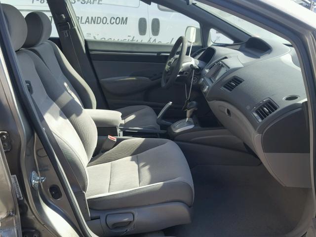 1HGFA16836L141518 - 2006 HONDA CIVIC EX 金色 照片 5