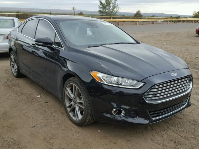 3FA6P0D99GR172817 - 2016 FORD FUSION TIT BLACK photo 1