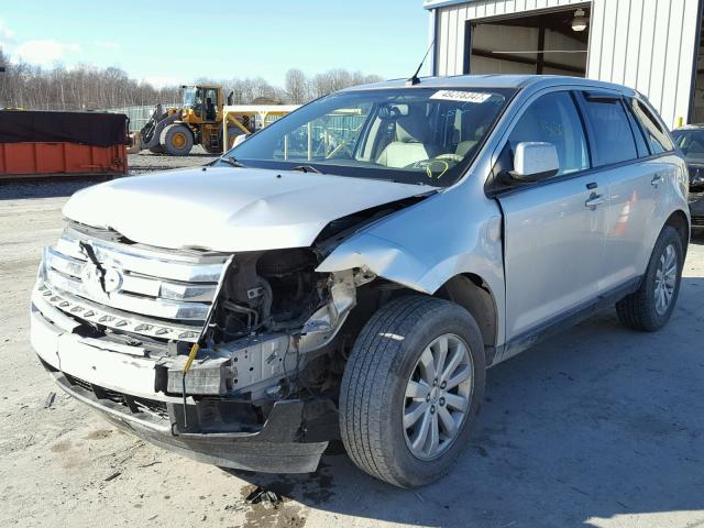 2FMDK4JC2ABA76472 - 2010 FORD EDGE SEL SILVER photo 2