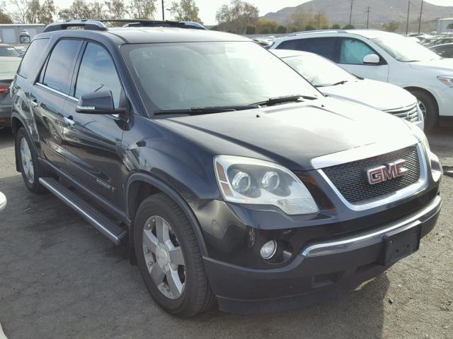 1GKER23718J287102 - 2008 GMC ACADIA SLT BLACK photo 1