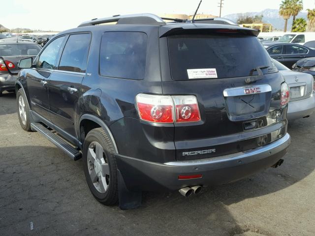 1GKER23718J287102 - 2008 GMC ACADIA SLT შავი ფოტო 3