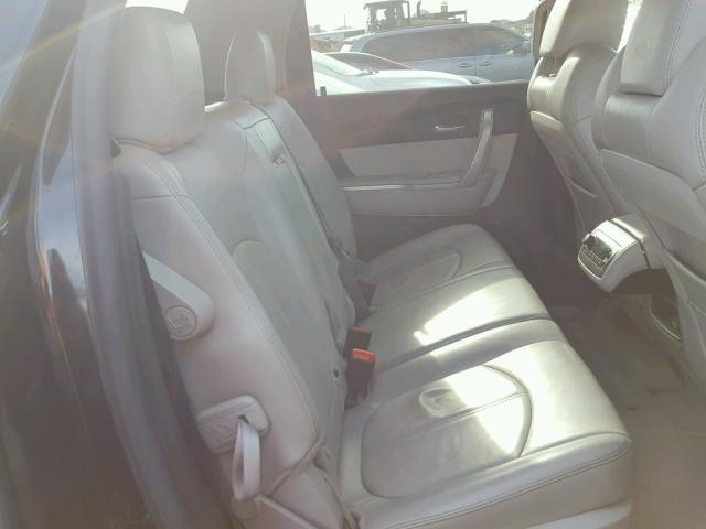 1GKER23718J287102 - 2008 GMC ACADIA SLT შავი ფოტო 6