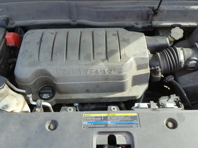 1GKER23718J287102 - 2008 GMC ACADIA SLT შავი ფოტო 7